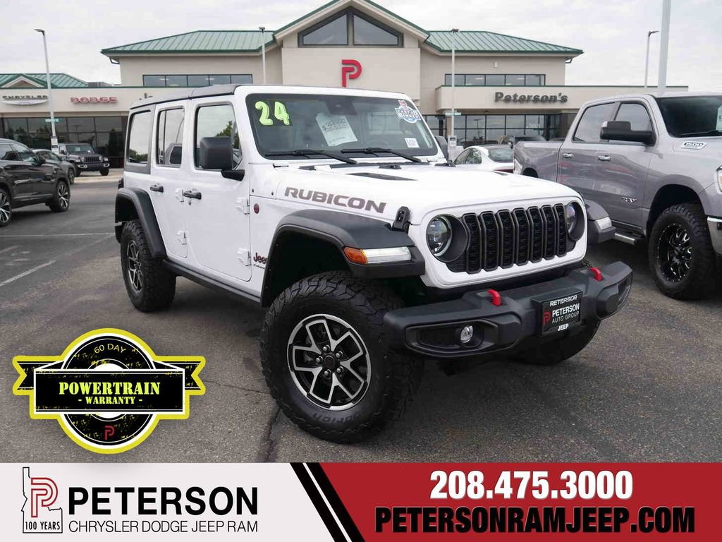 Used 2024 Jeep Wrangler Unlimited Rubicon AWD/4WD image 1