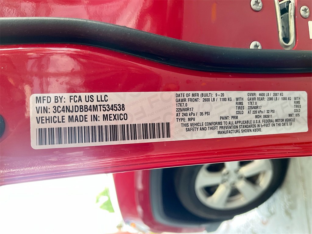 Used 2021 Jeep Compass Latitude w/ Convenience Group image 30