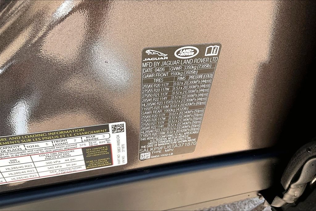 New 2026 Land Rover Range Rover SE AWD/4WD image 13