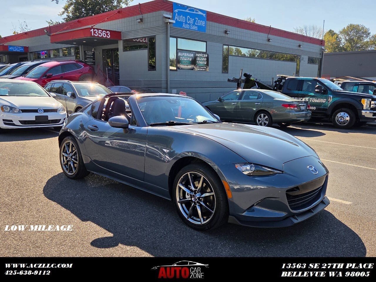 Used 2021 MAZDA MX-5 Miata RF Grand Touring