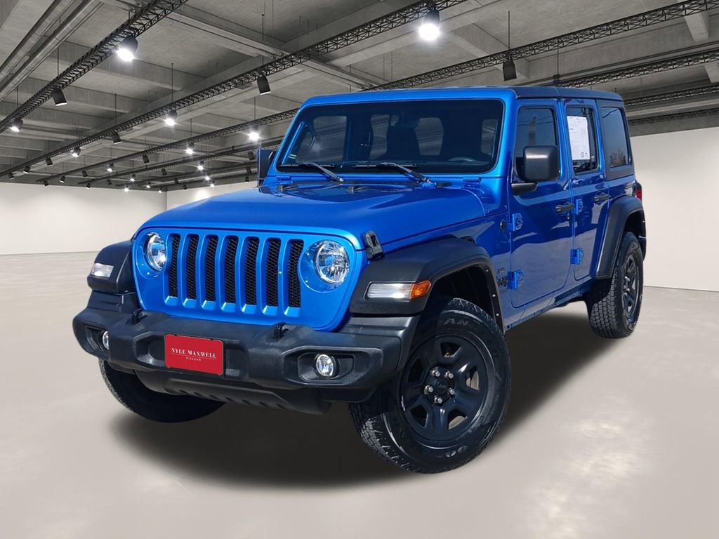 Used 2022 Jeep Wrangler Unlimited Sport image 1