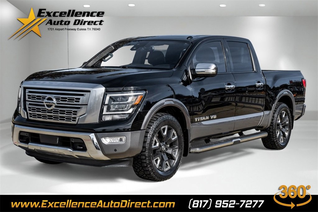 Used 2020 Nissan Titan Platinum Reserve w/ Moonroof Package image 1