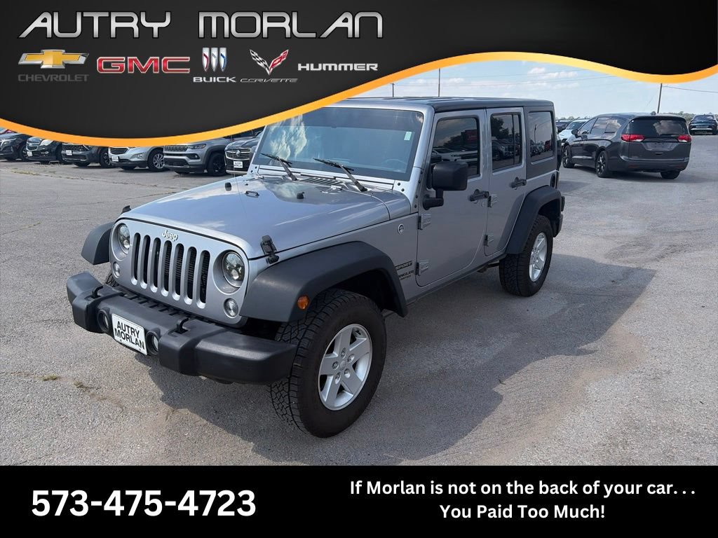Used 2017 Jeep Wrangler Unlimited Sport w/ Quick Order Package 24S