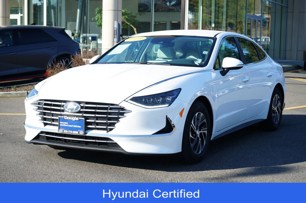 Certified 2023 Hyundai Sonata Blue image 1