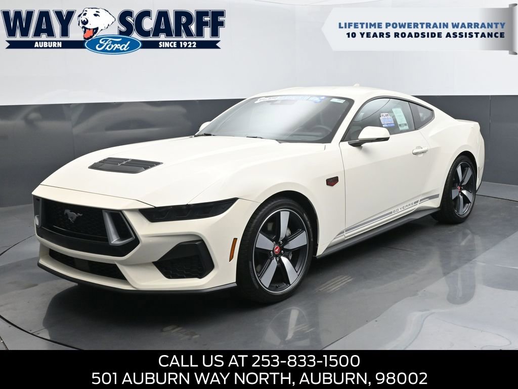 New 2025 Ford Mustang GT Premium w/ 60th Anniversary Package image 1