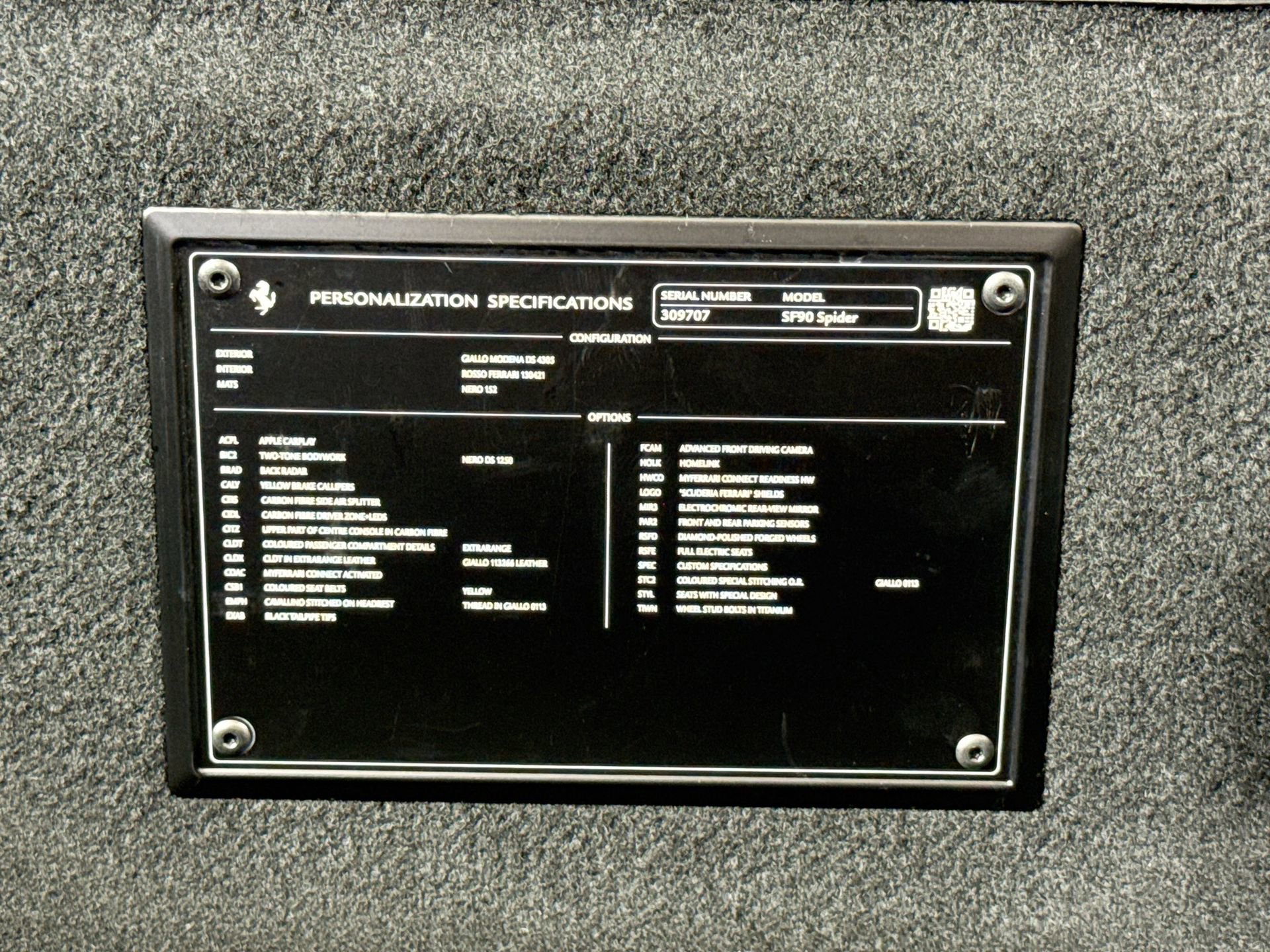 Certified 2024 Ferrari SF90 Spider image 20