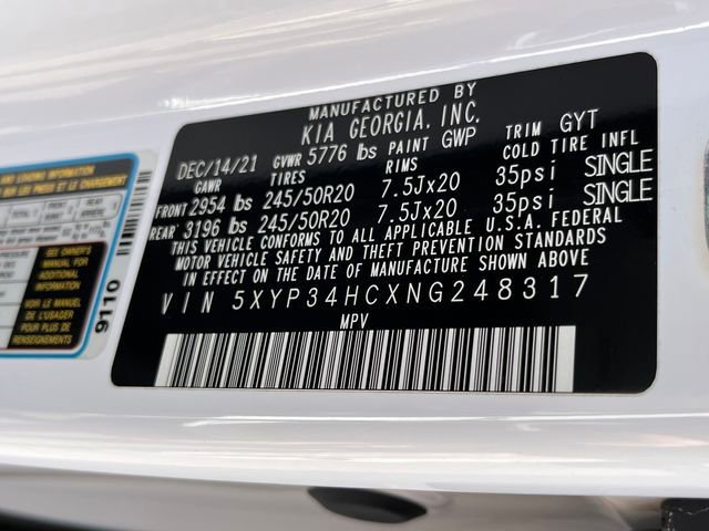 Used 2022 Kia Telluride EX w/ EX Premium Package FWD image 28