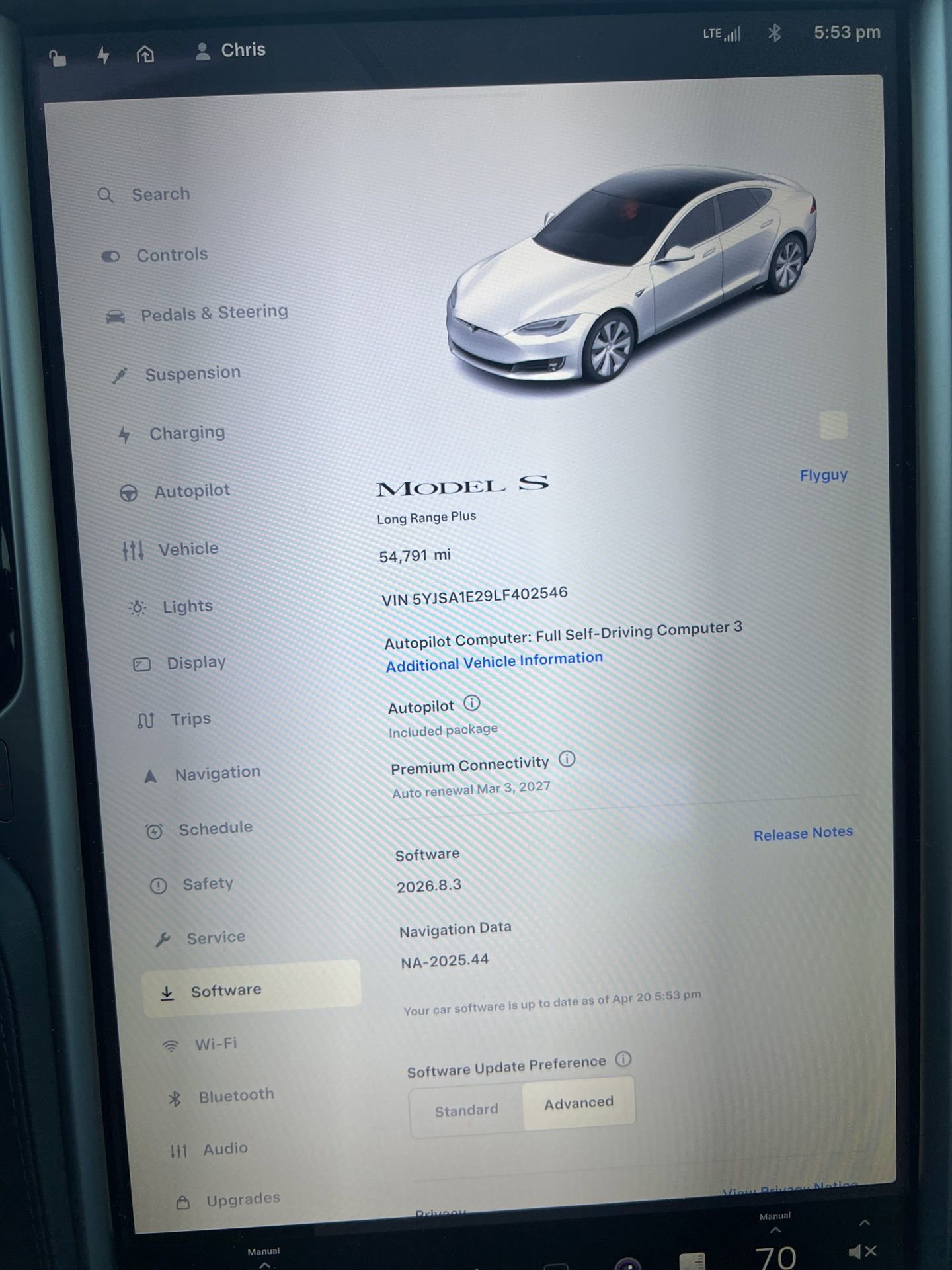 Used 2020 Tesla Model S Long Range AWD/4WD image 34