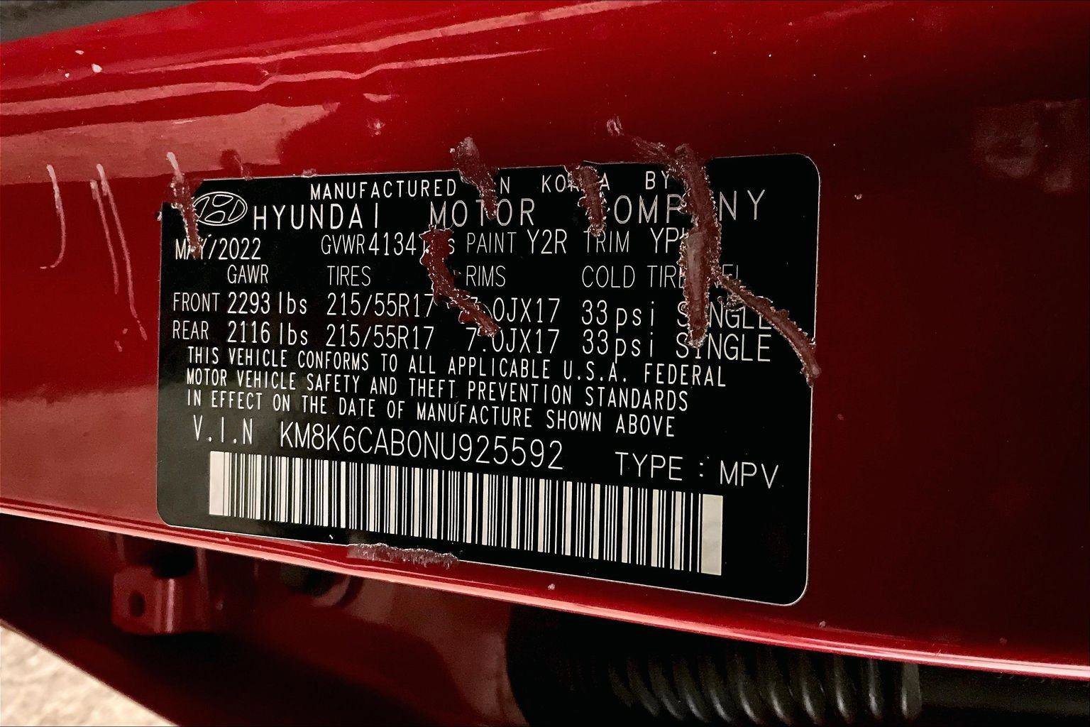 Used 2022 Hyundai Kona SEL image 32