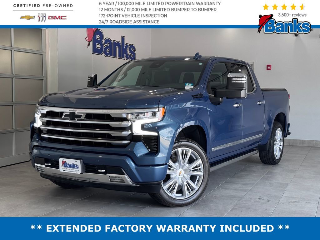 Certified 2024 Chevrolet Silverado 1500 High Country w/ High Country Premium Package