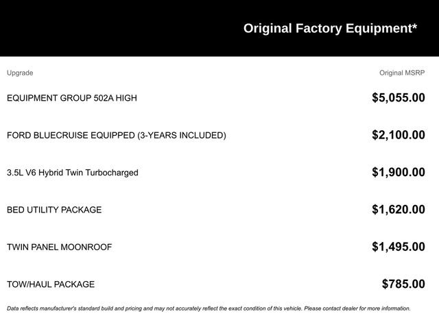 Used 2024 Ford F150 Lariat w/ Equipment Group 502A High image 20