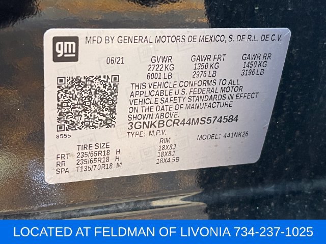 Certified 2021 Chevrolet Blazer LT FWD image 31