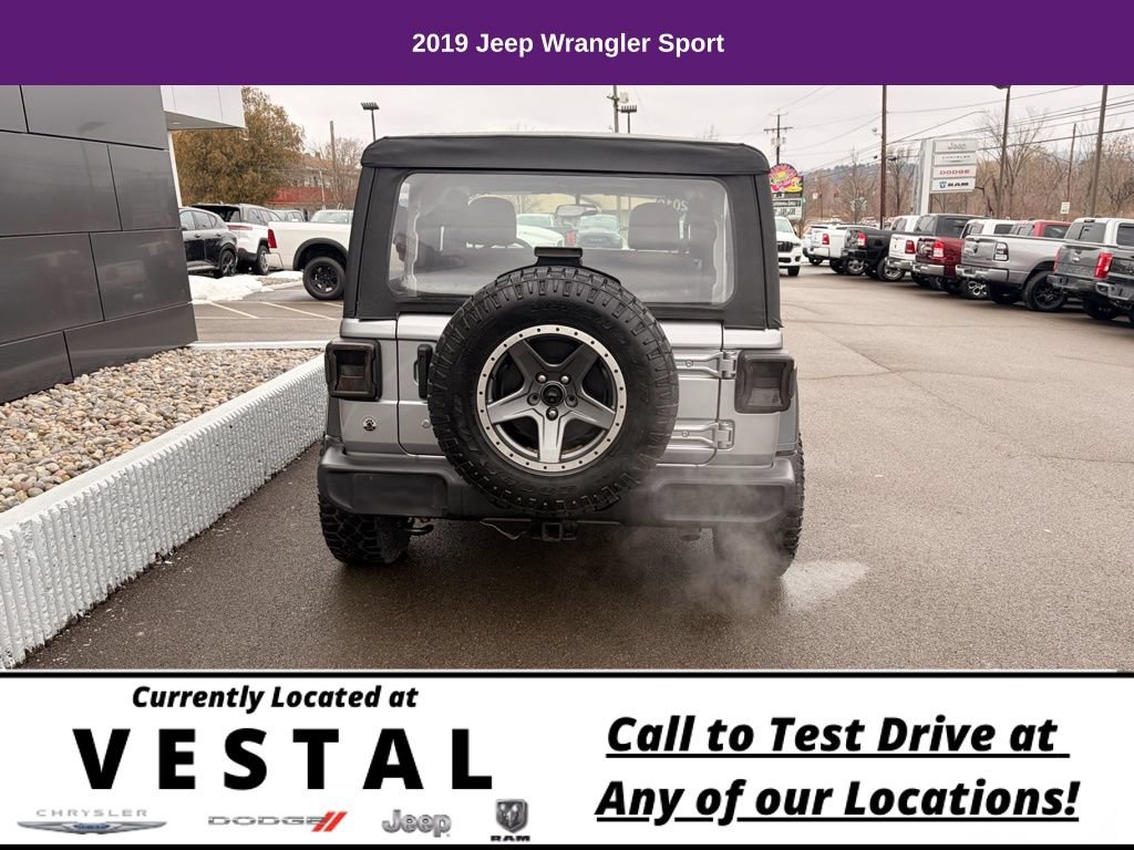 Used 2019 Jeep Wrangler Sport AWD/4WD image 8