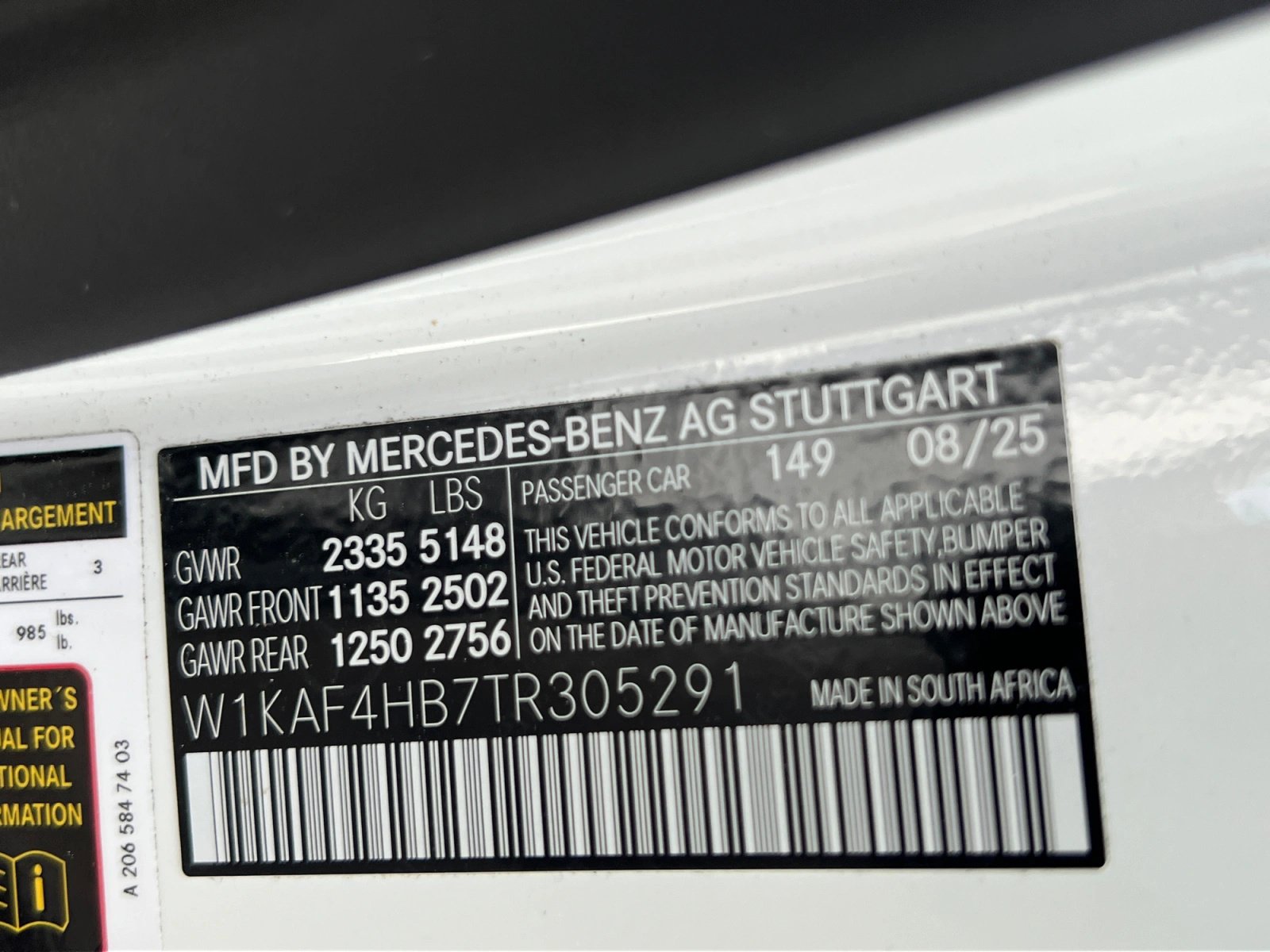 Certified 2026 Mercedes-Benz C 300 4MATIC Sedan image 13