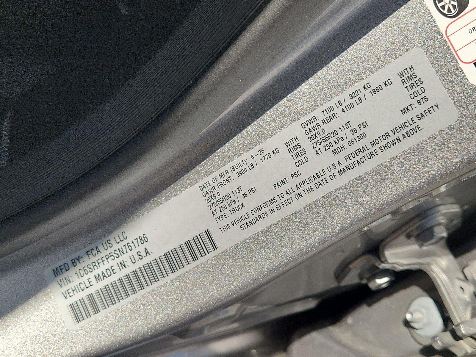 Used 2025 RAM 1500 Lone Star AWD/4WD image 15