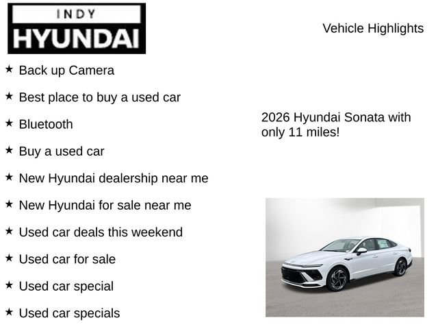 New 2026 Hyundai Sonata SEL AWD/4WD image 7