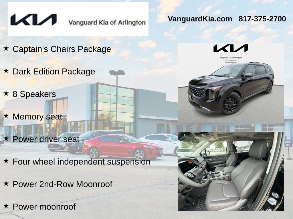 New 2027 Kia Carnival SX w/ Dark Edition Package FWD image 6