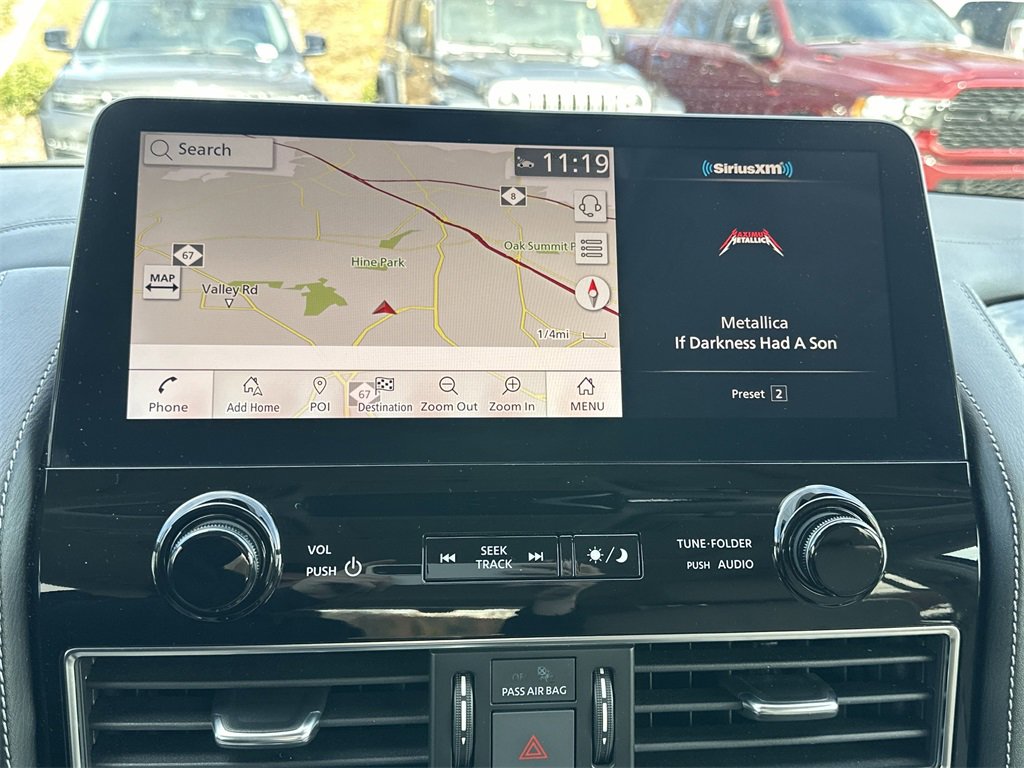 Used 2023 Nissan Armada Platinum w/ Captain's Chairs Package image 10