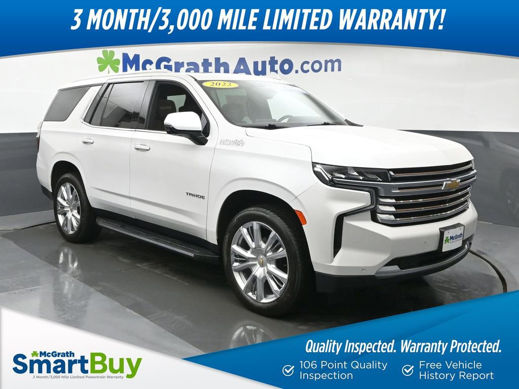 Used 2022 Chevrolet Tahoe High Country image 1