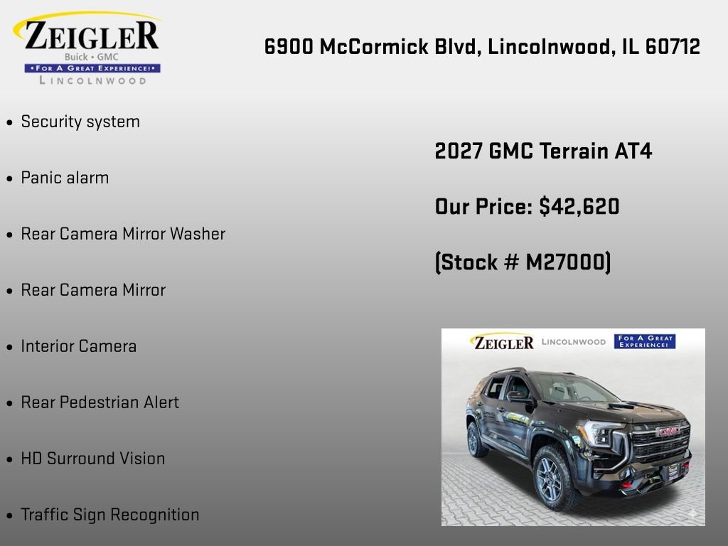 New 2027 GMC Terrain AT4 w/ Technology Package II AWD/4WD image 24