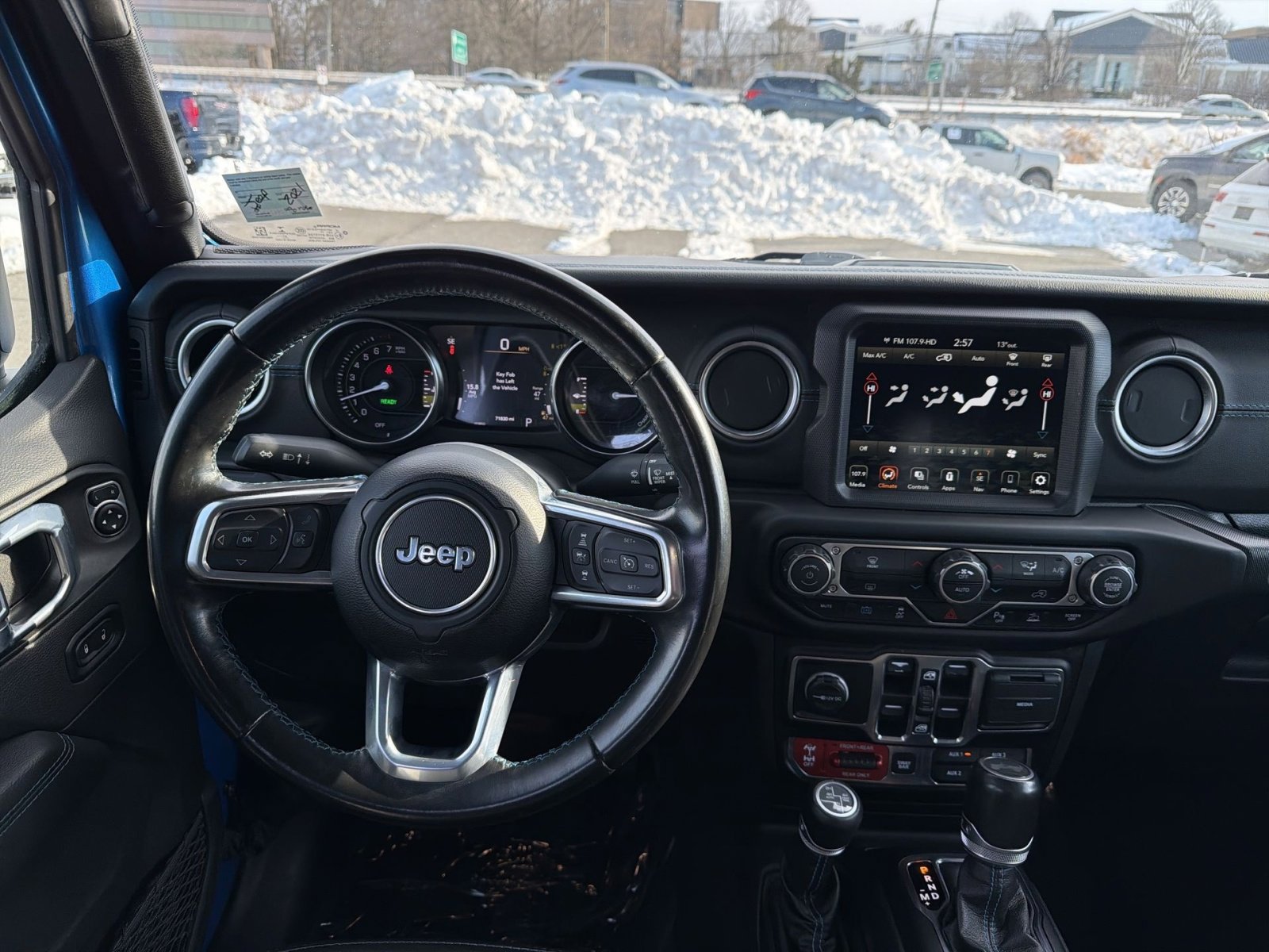 Used 2021 Jeep Wrangler Unlimited Rubicon 4xe w/ Steel Bumper Group image 16