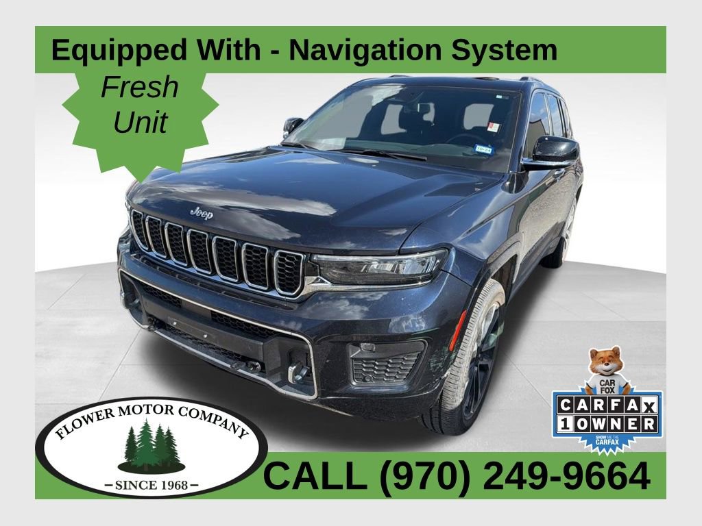 Used 2023 Jeep Grand Cherokee Overland w/ Luxury Tech Group IV image 1