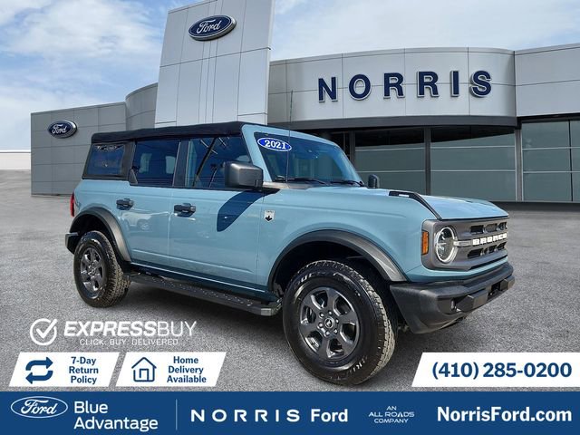 Certified 2021 Ford Bronco Big Bend