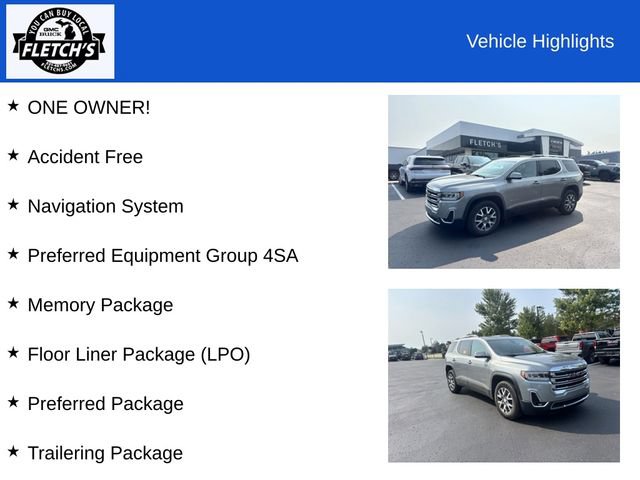 Used 2023 GMC Acadia SLT w/ Preferred Package AWD/4WD video 2