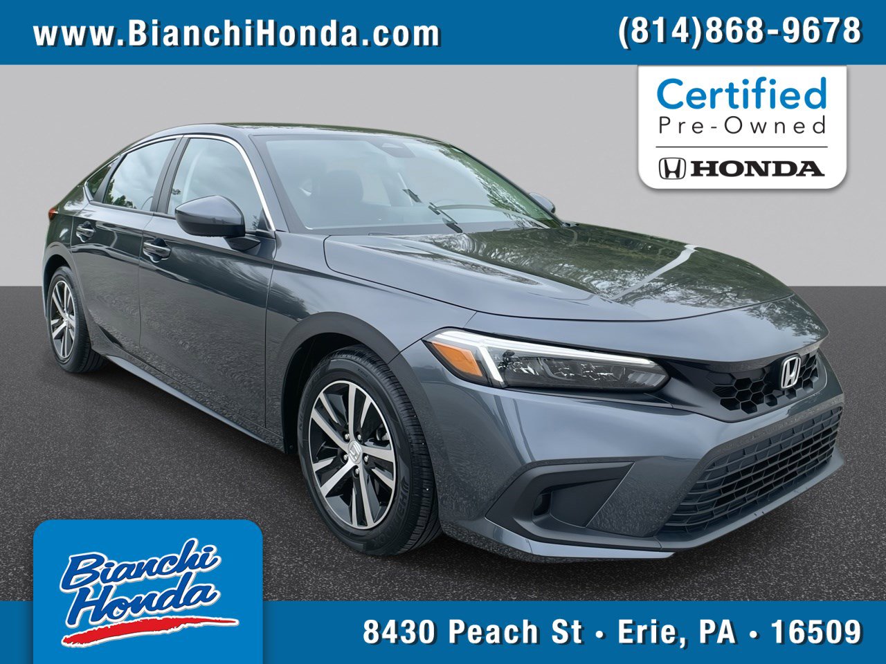 Certified 2024 Honda Civic LX