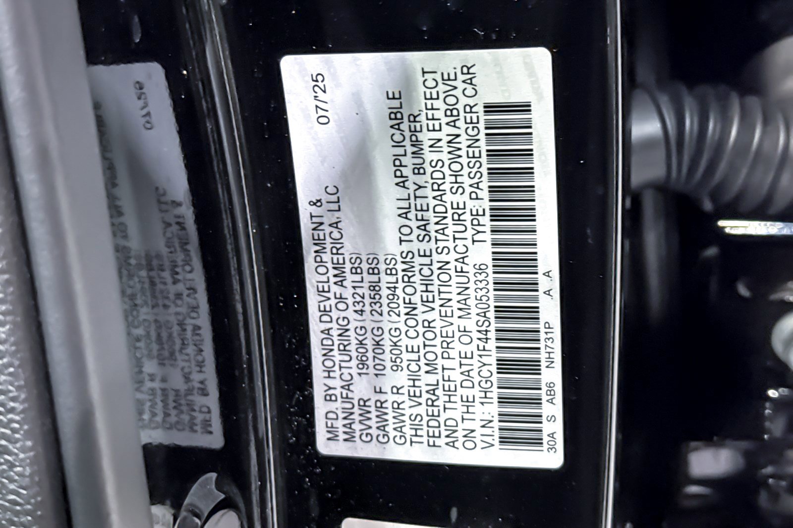 Used 2025 Honda Accord SE image 22