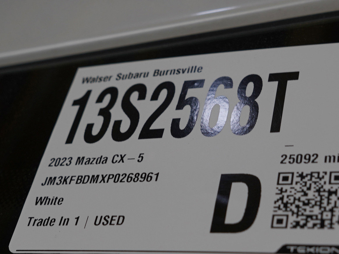 Used 2023 MAZDA CX-5 AWD 2.5 S w/ Premium Package image 31