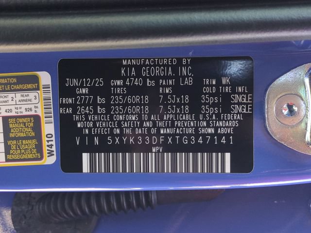Certified 2026 Kia Sportage EX w/ EX Panorama Roof Package FWD image 35