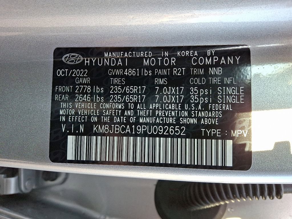 Used 2023 Hyundai Tucson Blue image 26