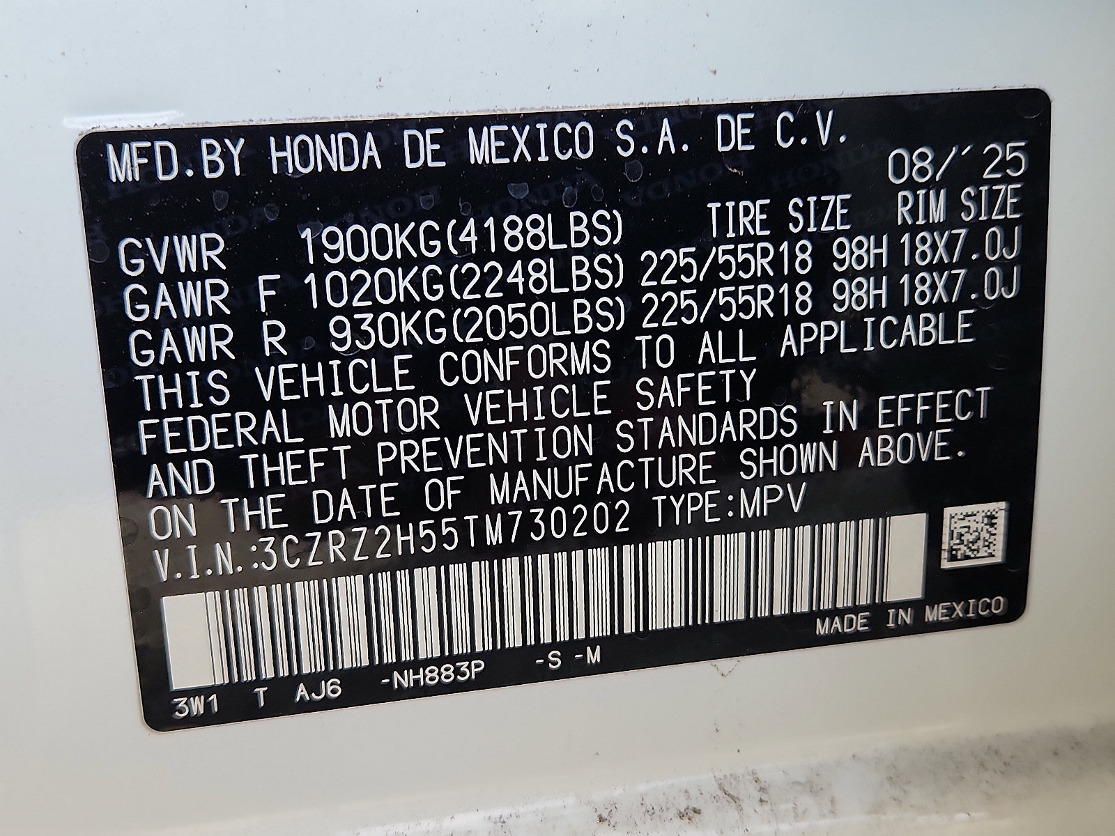 New 2026 Honda HR-V Sport image 15