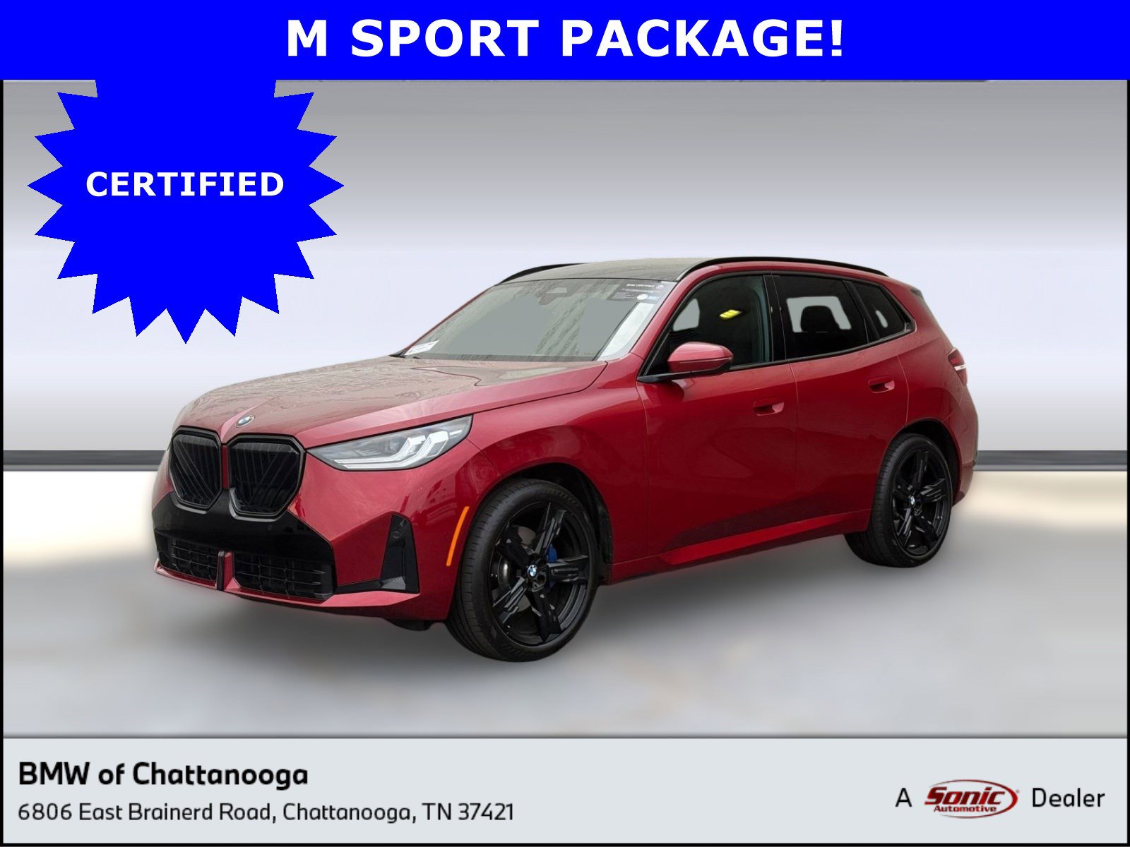 Certified 2026 BMW X3 xDrive30 w/ M Sport Package image 1