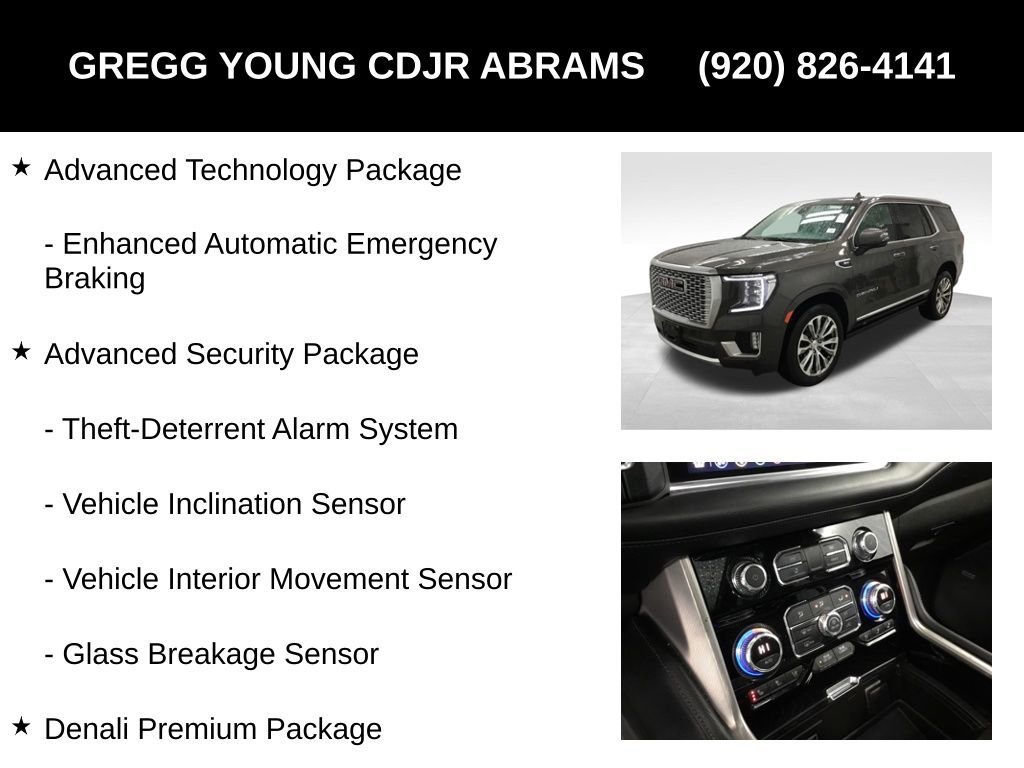 Used 2021 GMC Yukon Denali w/ Denali Premium Package image 31