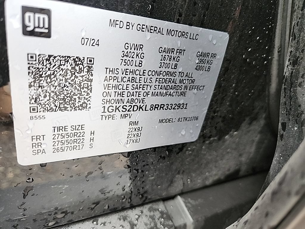 Certified 2024 GMC Yukon Denali w/ Max Trailering Package AWD/4WD image 60