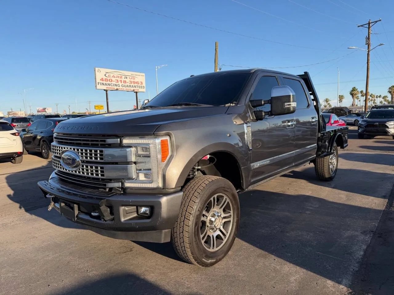 Used 2017 Ford F350 Platinum w/ Platinum Ultimate Package AWD/4WD image 3