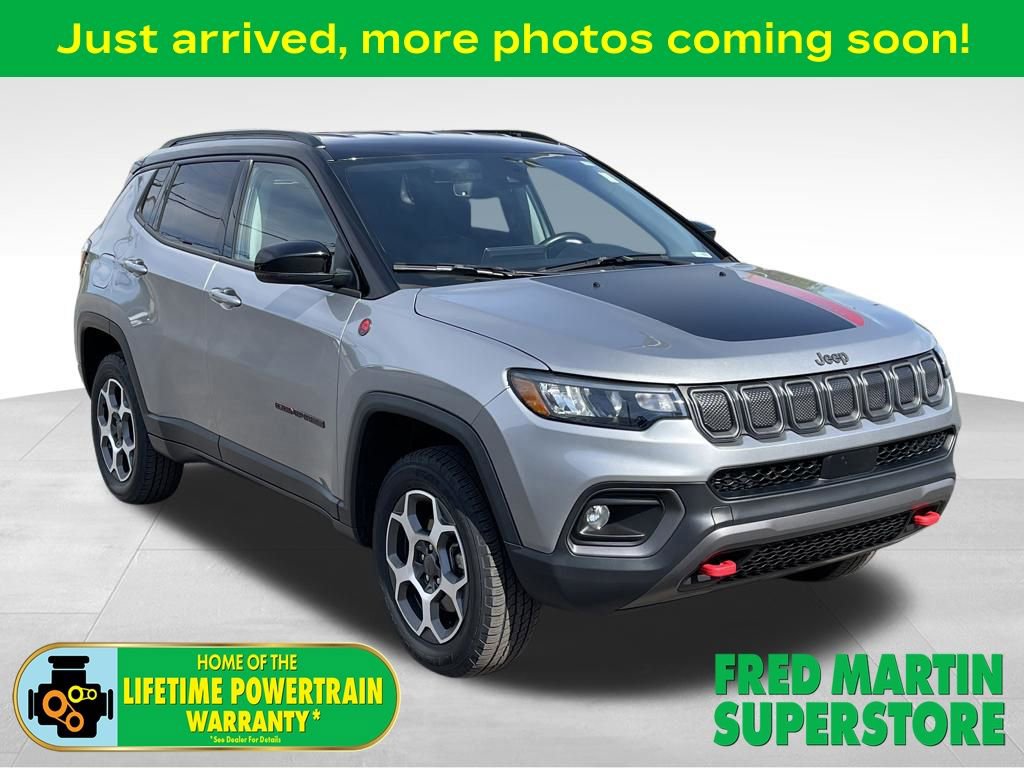 Used 2022 Jeep Compass Trailhawk w/ Trailhawk Convenience Group AWD/4WD 360° Tour