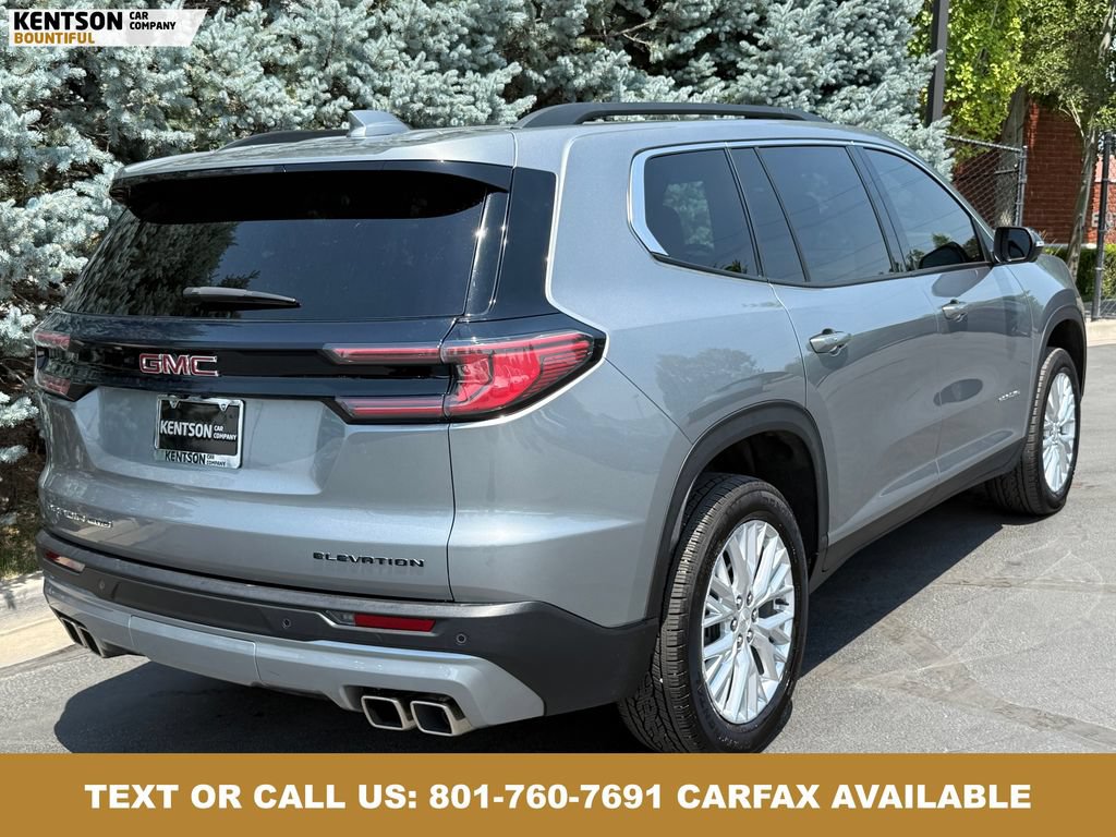 Used 2025 GMC Acadia Elevation w/ Elevation Premium Package AWD/4WD image 9