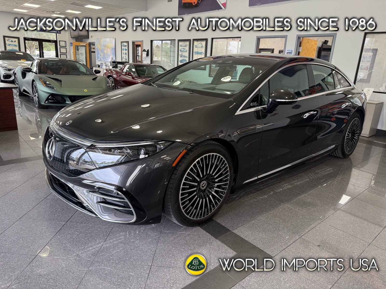 Used 2023 Mercedes-Benz EQS 580 4MATIC Sedan w/ Exclusive Trim Package