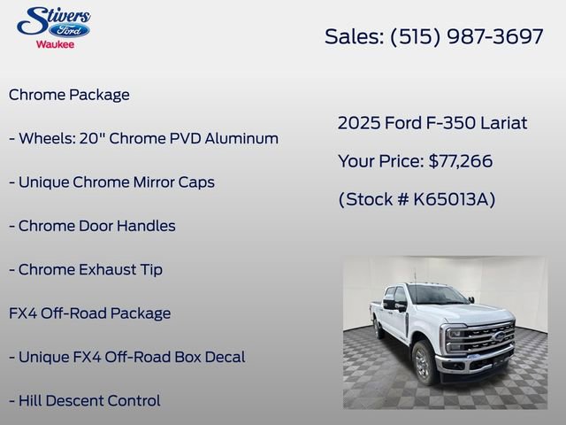 Used 2025 Ford F350 Lariat w/ Lariat Ultimate Package AWD/4WD image 8