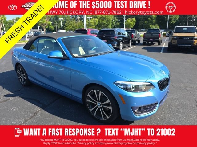 Used 2020 BMW 230i Convertible w/ Premium Package RWD image 1