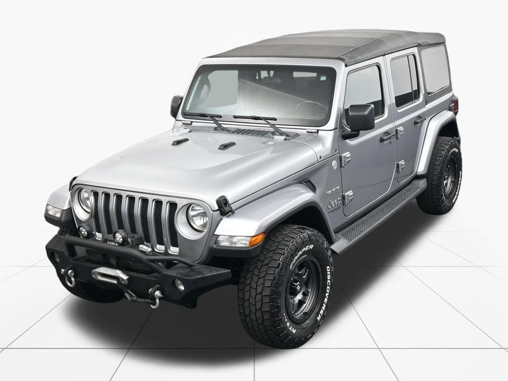 Used 2020 Jeep Wrangler Unlimited Sahara AWD/4WD image 32