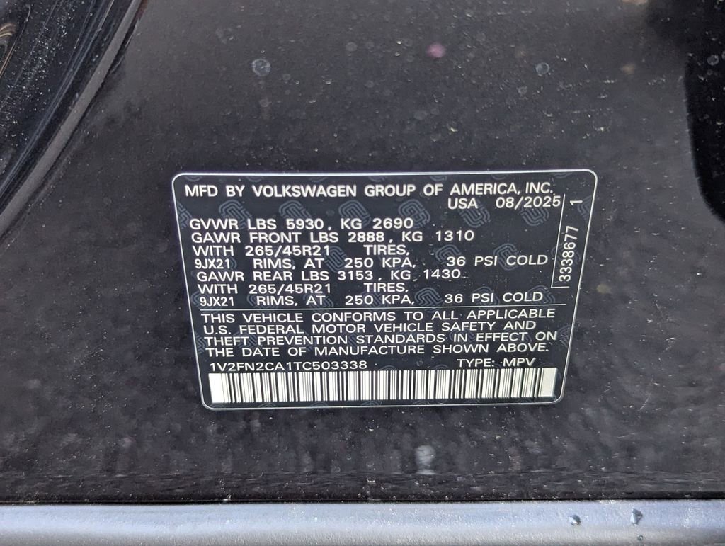 New 2026 Volkswagen Atlas SEL Premium R-Line image 25