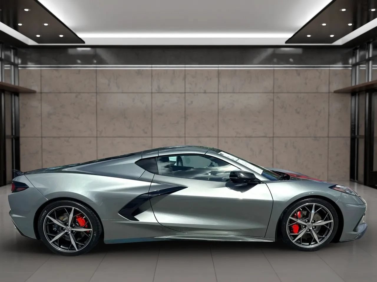 Used 2023 Chevrolet Corvette Stingray Preferred Cpe w/ Z51 Performance Package RWD image 2