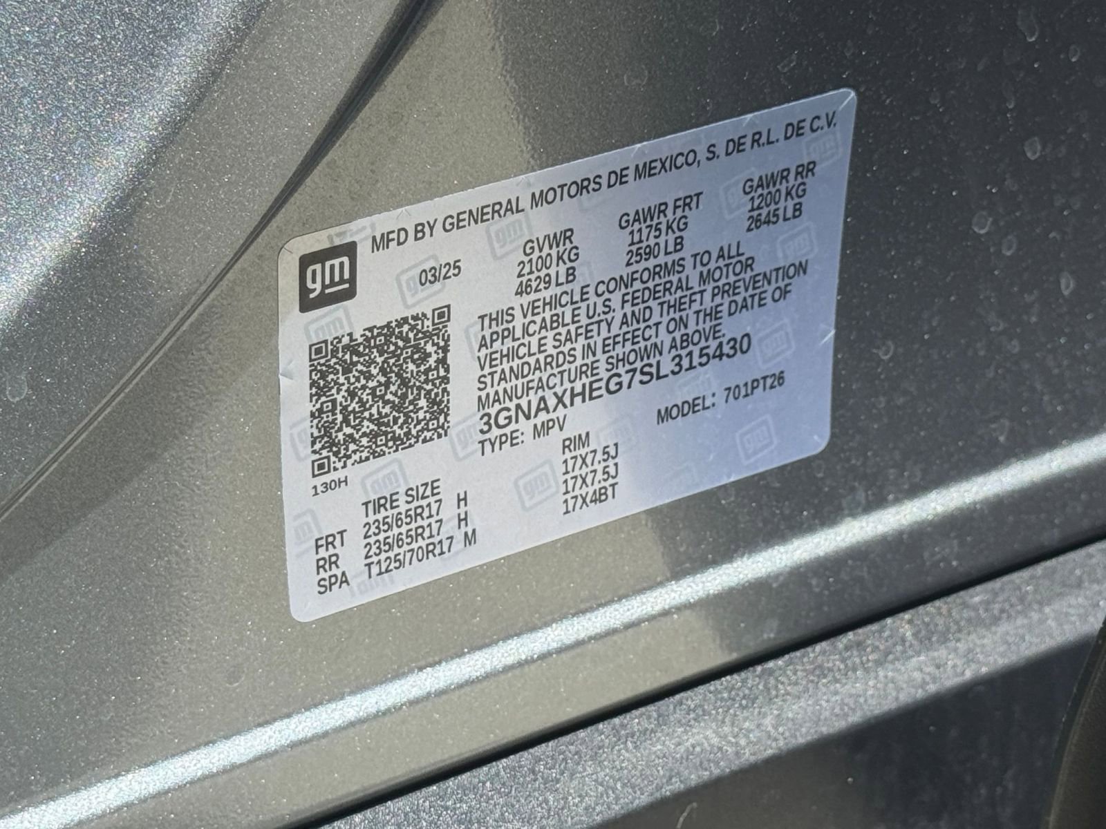 Used 2025 Chevrolet Equinox LT FWD image 30