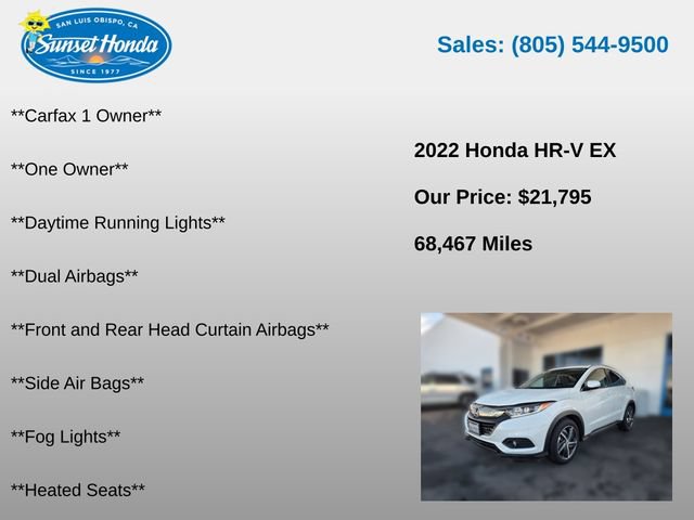 Used 2022 Honda HR-V EX image 6