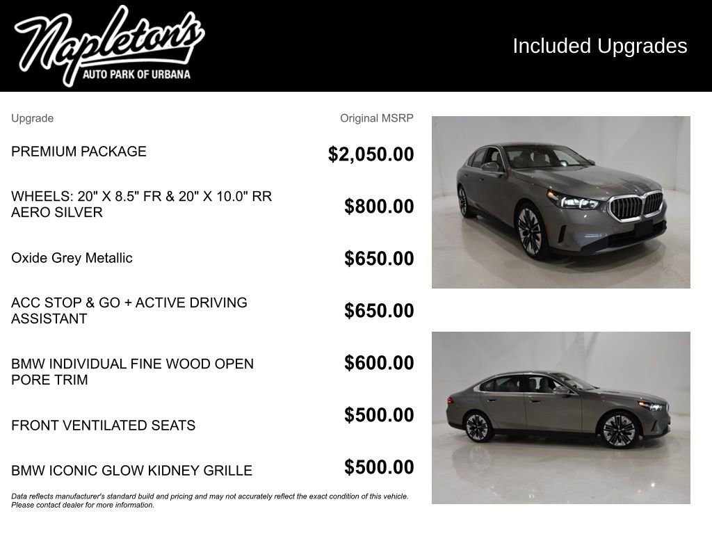 Used 2025 BMW 530i xDrive w/ Premium Package image 27