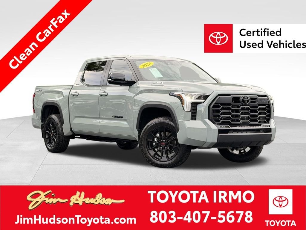 Certified 2026 Toyota Tundra Limited w/ TRD Off-Road Package AWD/4WD image 1